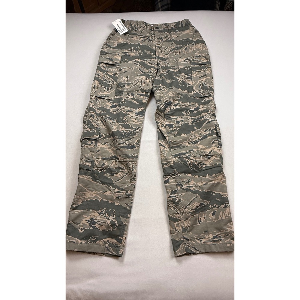 US Air Force ABU Digital Tiger Stripe Camo Utility Cargo Pants 36L New